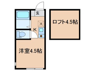 ヒルズ岡沢町の物件間取画像